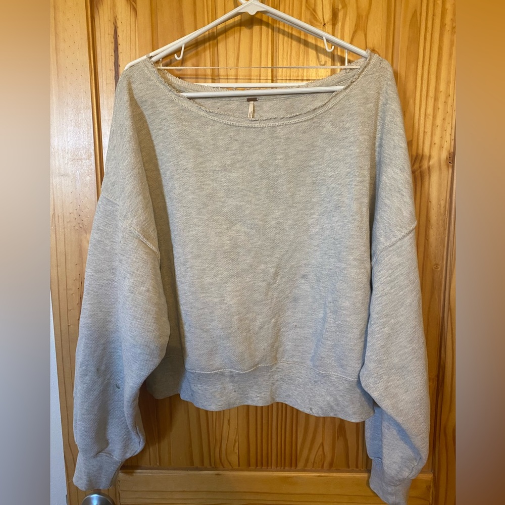 Free People Cropped Sweater